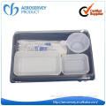 Airline Wholesale OEM plastic plastic bento box for lunch